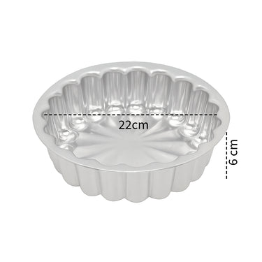 Decorated Ballerine Cake Pan – Medium | 22cm x 6cm (8.66” x 2.36”) | Caparroz